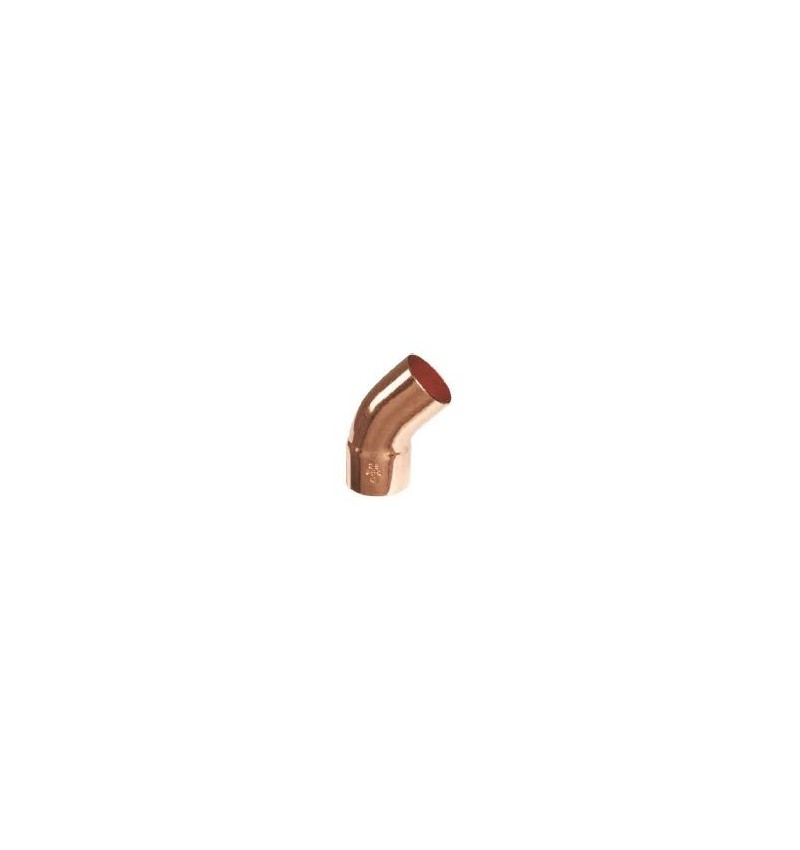 COUDE Cuivre 45D MF 18 X 1 COUDE Cuivre 45D MF 18 X 1
