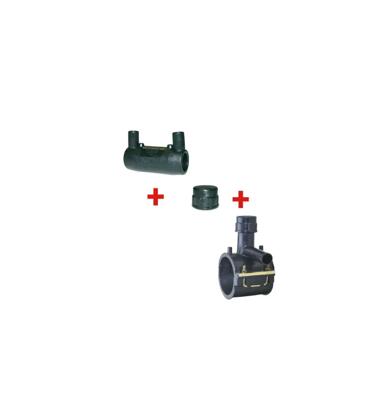 KIT PRISE de Branchement electrosoudable avec PBDI NF136 Gaz D32 - PE40/32 KIT PRISE de Branchement electrosoudable avec PBDI NF136 Gaz D32 - PE40/32