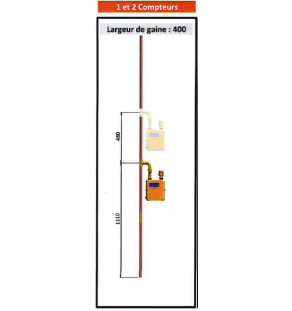 CM Élement haut avec bouchon haut D 28 X 1 - 1 piquage en simple (suivant specif