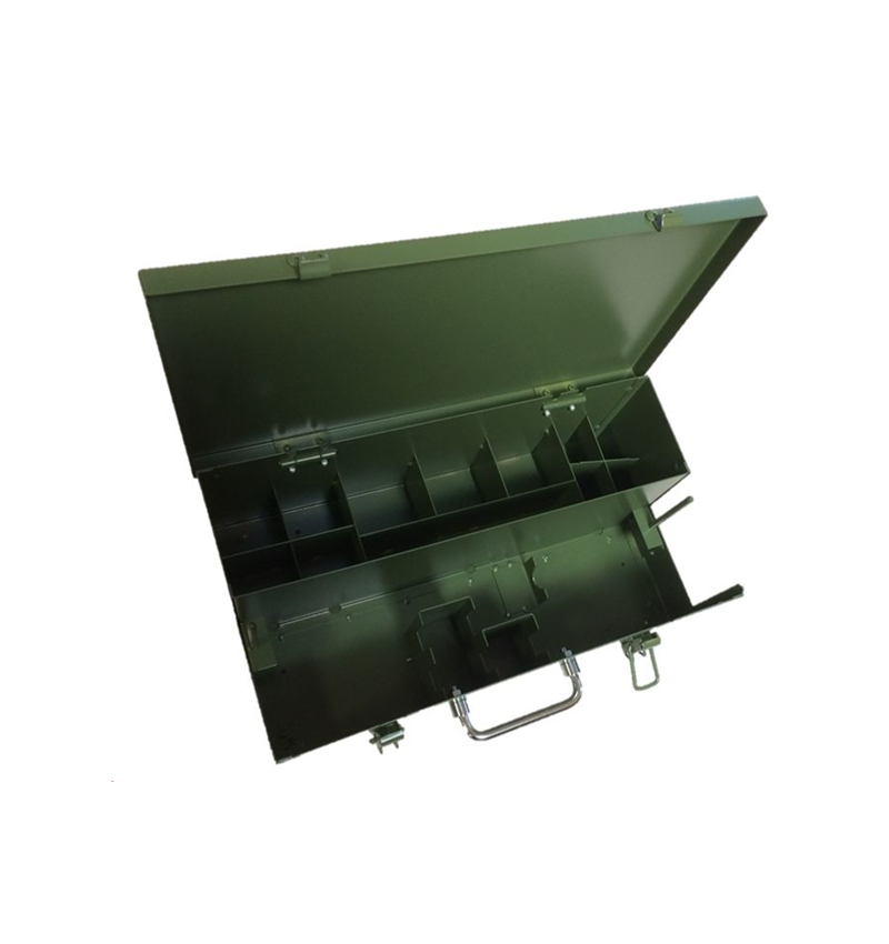 COFFRET METAL de rangement (9 cases) pour Clé 520 et Douille - 8433176 COFFRET METAL de rangement (9 cases) pour Clé 520 et Douille - 8433176