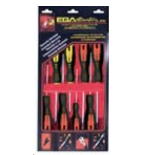 EGA 55559 - JEU de 7 Tournevis ROTORK (T6 T8 T10 T15 T20 T25 T30)