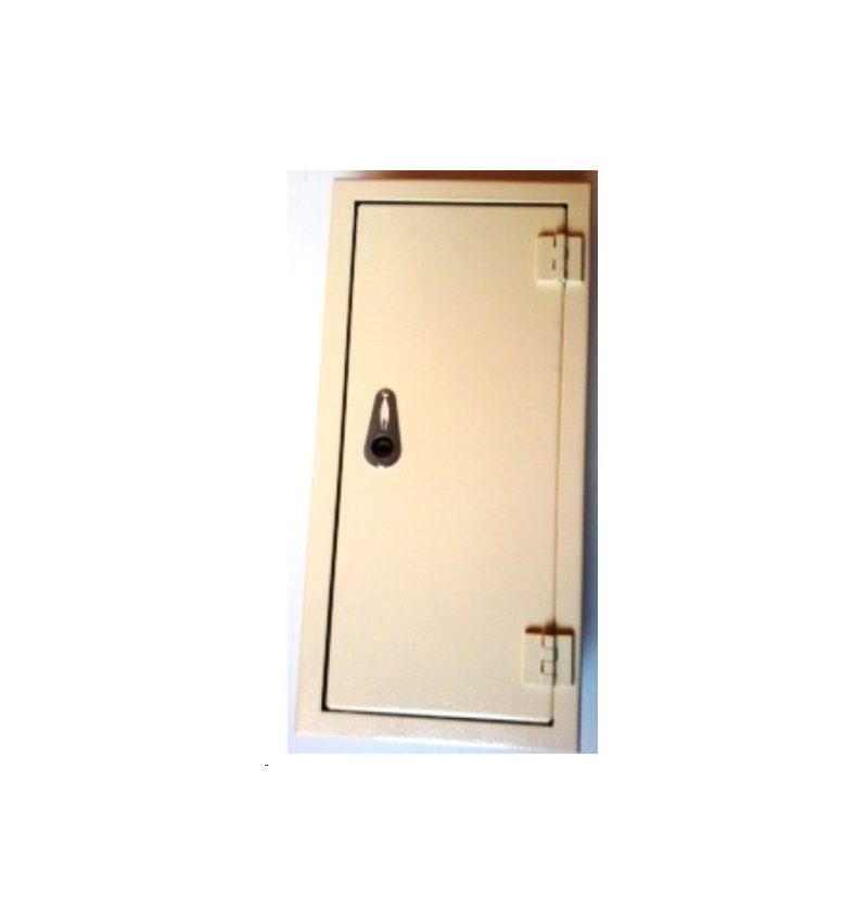 PORTE Aluminium de Réparation  de Coffret S22 Haut Serrure Rectangle 8500343 PORTE Aluminium de Réparation  de Coffret S22 Haut Serrure Rectangle 8500343