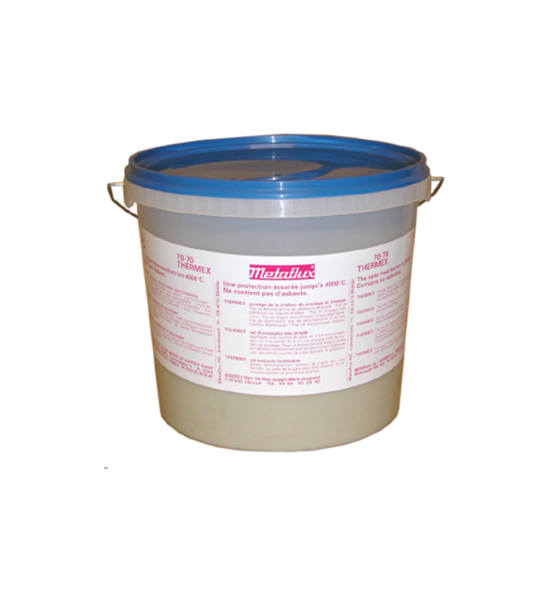 PATE de protection contre la chaleur à base de céramique - Pot de 5Kg - 2140001 PATE de protection contre la chaleur à base de céramique - Pot de 5Kg - 2140001
