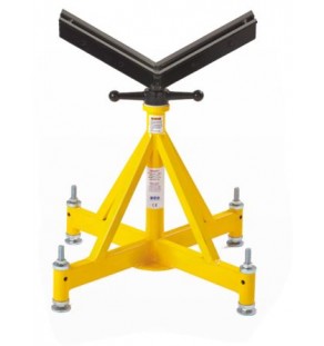 TAG - CHANDELLE support tube 4 pieds régl. 82 à 112cm + Large Vee Head