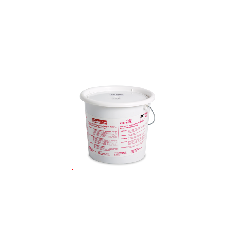 PATE de protection contre la chaleur base de céramique - Pot de 2.5Kg - 2140000 PATE de protection contre la chaleur base de céramique - Pot de 2.5Kg - 2140000