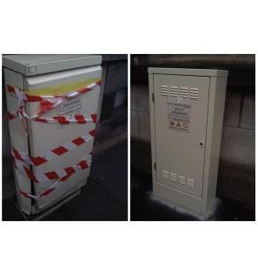 CABINE - Fourniture et remplacement d'une cabine de poste gaz