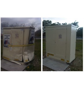 CABINE - Fourniture d'une cabine de poste gaz