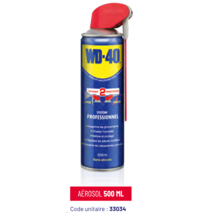 *DÉGRIPPANT WD40 en aérosol 500ml