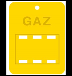 PLAQUE de Consigne T200 (Repérage de Robinet)